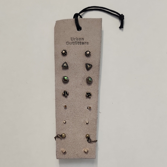 Urban Outfitters Jewelry - Urban Outfitters Multicolor Stud Earring Collection 8x